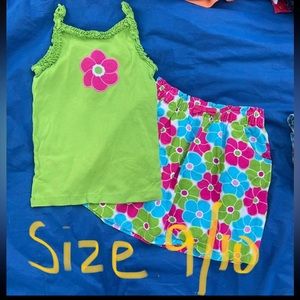 Gymboree skirt and shirt set